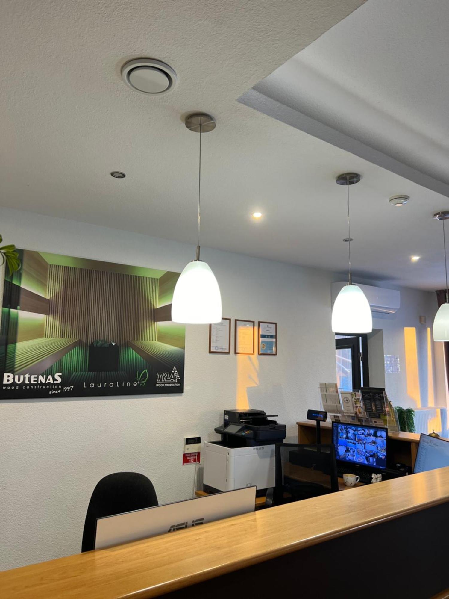 Butenas Hotel Tyla Biržai Zewnętrze zdjęcie